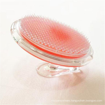 Manual push fat plastic head facial massager  beauty thin face brush